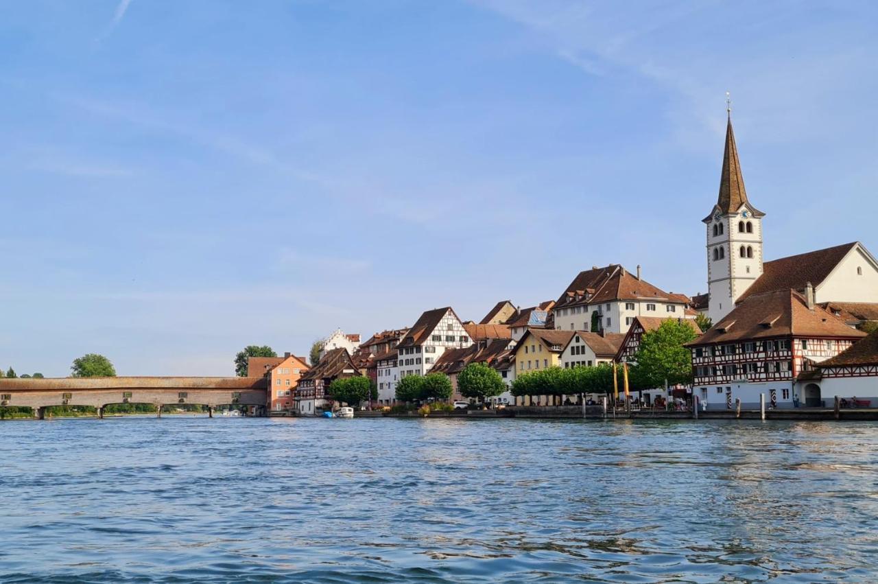 Ferienwohnung Rheinblick In Buesingen -Keine Monteure- Busingen Екстериор снимка